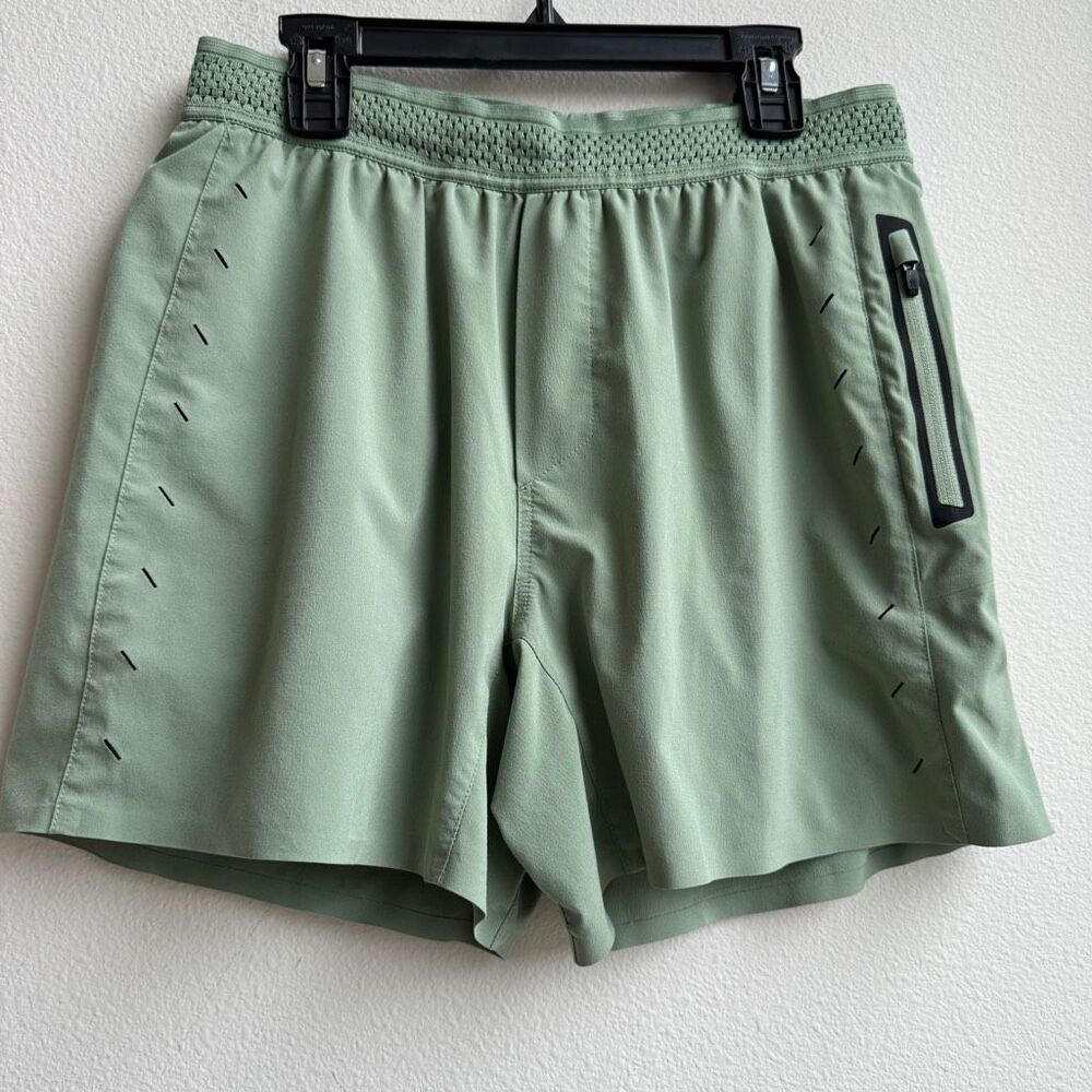 Ten Thousand Shorts Mens XS? Light Green Session 5” Running Workout Gym Training